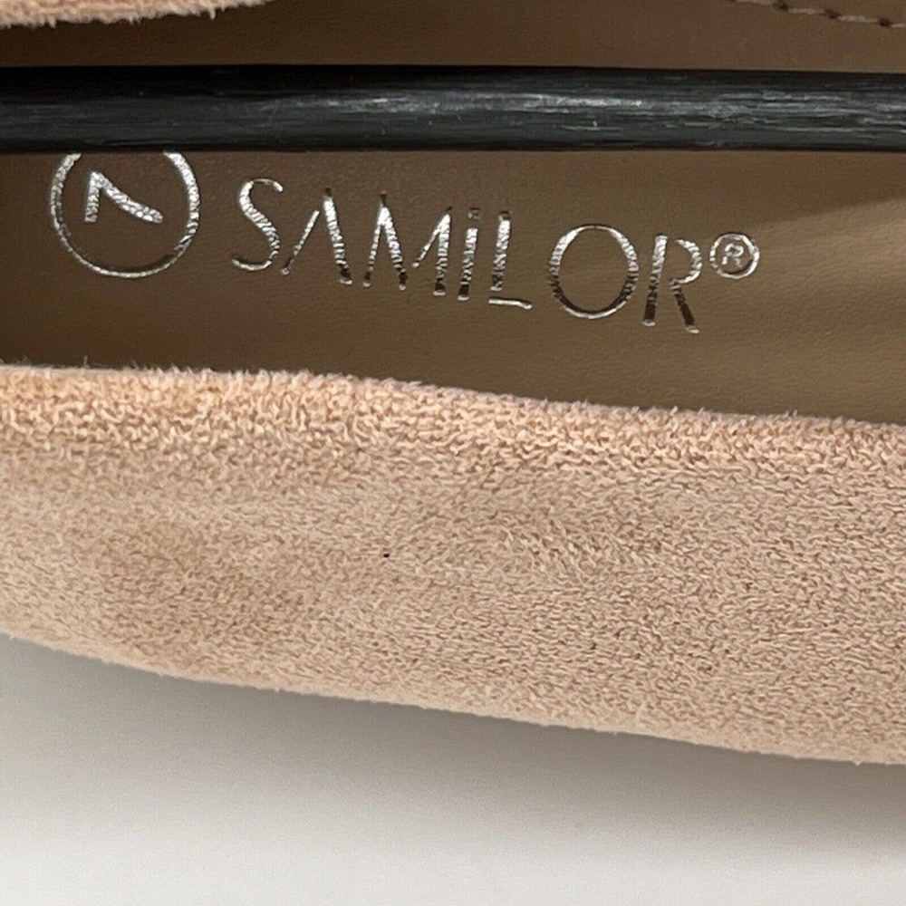 Samilor Elegant Flats Size 7 Pink Shoes Round Toe Shoes Comfortable Slip on NWT - Picture 9 of 12